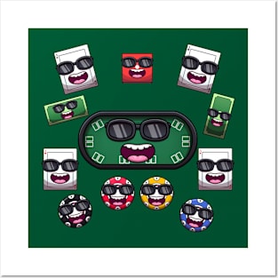 Cool Poker Elements Posters and Art